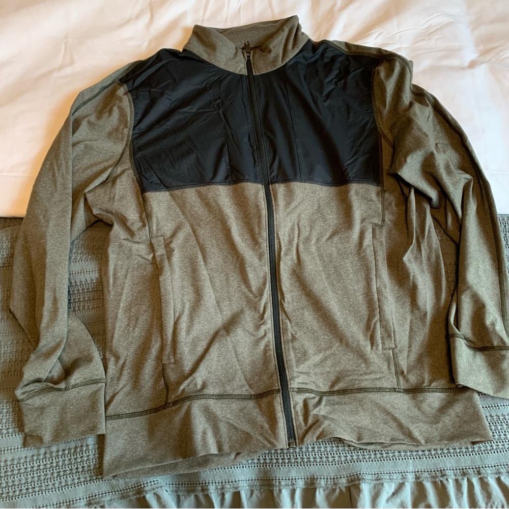 Lululemon Athletica Black and Gray Lightweight Jacket